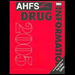 Amer. Hospital Formulary Services Drug Information