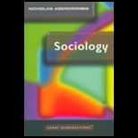 Sociology  Short Introduction