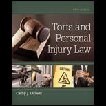 Torts and Personal Injury Law