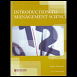 Introduction to Management Science (Custom)