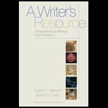 Writers Resource  Handbook for Writing and  (Software)