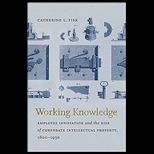 Working Knowledge Employee Innovation and the Rise of Corporate Intellectual Property, 1800 1930