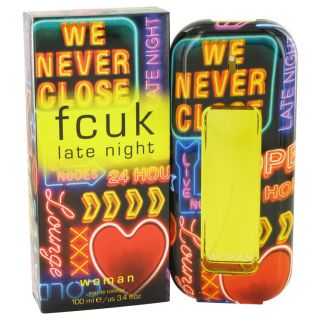 Fcuk Late Night for Women by French Connection EDT Spray 3.4 oz