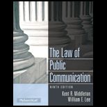 Law of Public Communication   With Access
