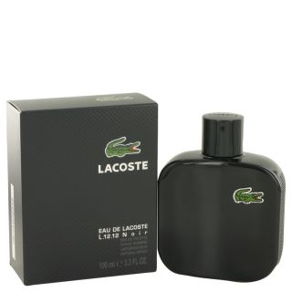 Lacoste Eau De Lacoste L.12.12 Noir for Men by Lacoste EDT Spray 3.4 oz
