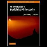 Intro. to Buddhist Philosophy