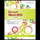 Microsoft Word 2013, Illustrated Intro.