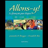 Allons y  Le Francais par etapes / With CD and Password (New)