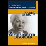 Karen Horney and Character Disorder