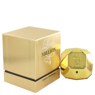 Lady Million Absolutely Gold for Women by Paco Rabanne Eau De Parfum Spray 2.7 o