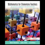 Mathematics for Elementary Teaching  Activities  Text