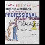 Sample Workbook to Accompany Professional Sewing Techniques for Designers (New)