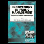 Innovations in Public Management