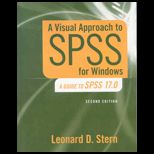 Visual Approach to SPSS for Windows A Guide to SPSS 17.0