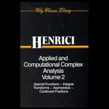Applied and Computational Comp. Analysis, Volume 2