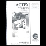 Actex Study Manual for Soa Examination P and Cas Examination 1