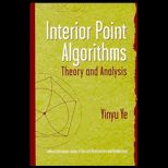 Interior Point Algorithms