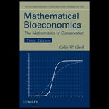 Mathematical Bioeconomics  Mathematics of Conservation
