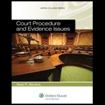 Court Procedure and Evidence Issues