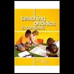 Teaching Phonics in Context