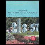 Introduction Mathematics Analysis Text (Custom)