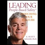 Leading People Based Safety