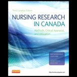 Nursing Research in CanadaCANADIAN EDITION<