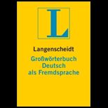 Langenscheidt Grobworterbuch Deutsch