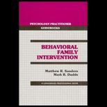 Behavioral Family Intervention