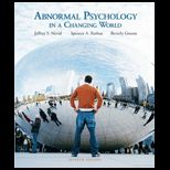 Abnormal Psychology   With CD and Access