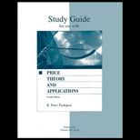 Price Theory and Application  Study Guide
