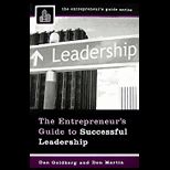 Entrepreneurs Guide to Successful Leadership