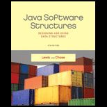 Java Software Structures Designing and Using Data Structures  With Access