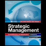 Strategic Management  Competitiveness and Globalization Concepts (Canadian)