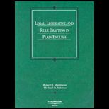 Legal, Legislative and Rule Drafting in Plain English   Casebook