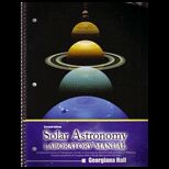 Solar Astronomy Laboratory Manual