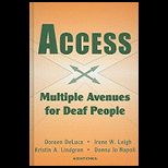 Access Multiple Avenues for Deaf People