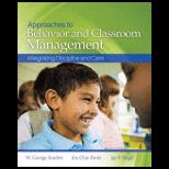 Approaches to Behavior and Classroom Management Integrating Discipline and Care   With CD