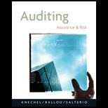 Auditing  Assurance and Risk