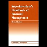 Superintendents Handbook of Financial Management
