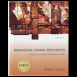 Managing Human Resources CUSTOM<