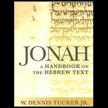 Jonah Handbook on Hebrew Text