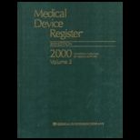 Medical Device Register, 2 Volume Set