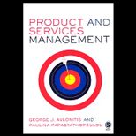 Product and Services Management