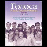 Golosa  A Basic Course in Russian Book 1 and CD and Student Activities Manual