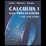 Calculus I With PreCalculus  A One Year Course / With CD ROM