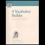 Vocabulary Builder  Book 3