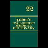 Tabers Cyclopedic Medical Dictionary, Indx Deluxe