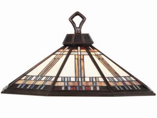 Winslow Stain Glass Pendant Ceiling Light