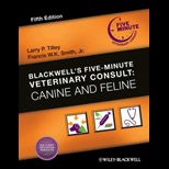 Blackwells Five Minute Veterinary Consult Canine and Feline